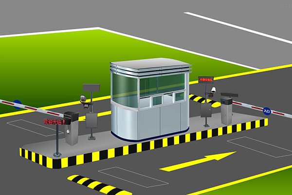 道閘車輛識別安裝
